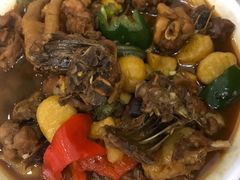 板栗烧鸡-天乐农家鱼头王(天目湖店)