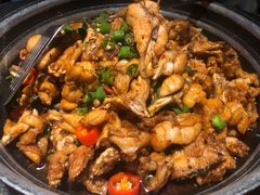青椒紫苏蛙-蛙小侠·沸腾砂锅牛蛙(增城东汇城店)