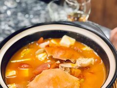 番茄炖青蟹豆腐煲汤-菲乐餐厅(三十年经营·湖滨路店)