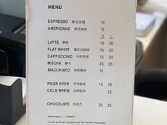 菜单-Manner Coffee(大宁国际商业广场店)
