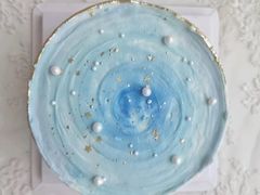 天秤座月星空动物奶油蛋糕-艾加柒克蛋糕茶歇甜品台(春熙路店)