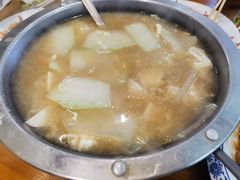锅仔醋椒豆腐-聚发号清真菜馆