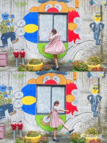 合肥0元拍照｜闯进漫画里的芝麻街涂鸦墙️