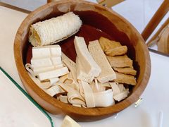 豆制品拼盘-同心如意传统铜火锅