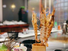 盐烤大虾-不翻台·无国界铁板烧(北国先天下店)