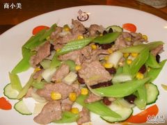西芹百合牛肉-大秦瓦罐(光谷大街店)