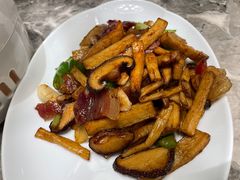 腊味炒三菇-四道菜·福建菜馆(新街口金鹰店)