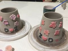-朝画惜时·陶艺·拼豆·团建