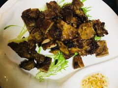 烤猪颈肉-玖月时尚泰式餐厅