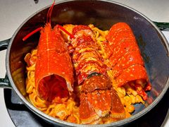 法国布列塔尼蓝龙虾意面-Le Bistrot de Racine