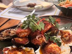 海鲜拼盘-三亚艾迪逊酒店·海滩烧烤 BARBACOA·现场乐队·浪漫晚餐·烧烤海鲜