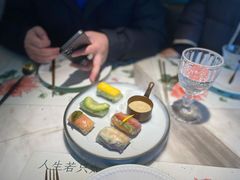 漫步花开彩虹卷-蜜桃花开·中西融合菜E&W(南长街店)
