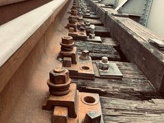-乌龙涧铁道铁轨景