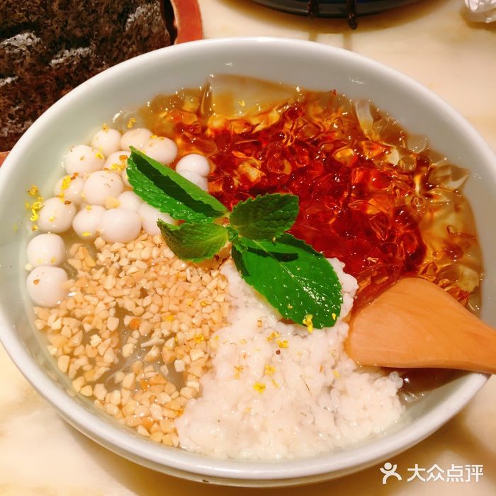 绿茶餐厅(石家庄万象城店)花田冰粉图片