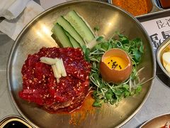 -草家酱蟹炭火烤肉店(珲春南路二店)