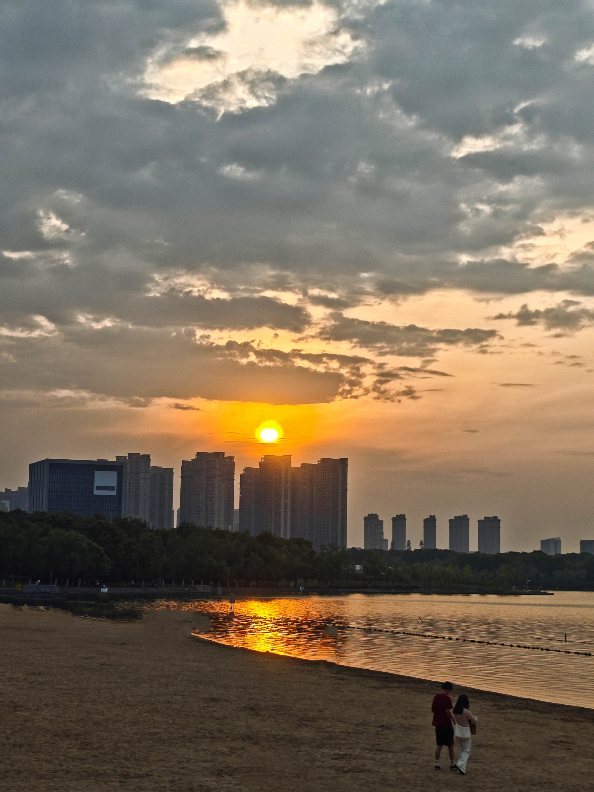 合肥风景图片 天鹅湖图片