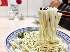 小排雪菜百叶结汤面断生-盛兴面馆(真儒大厦店)