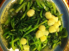 干贝鸡毛菜-金牌餐厅·天津菜·八珍豆腐·老爆三(瓷房子店)