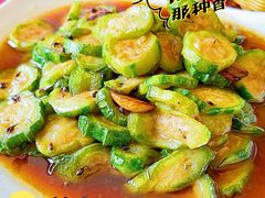 山葱花炒丝瓜-顺平人家