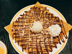 自制巧克力酱香蕉可丽饼-La Creperie法餐厅(桃江路店)