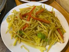 青椒洋芋丝-伊春园牛菜馆(福达路店)