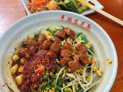特色三合一-手擀菠菜面(西康路店)