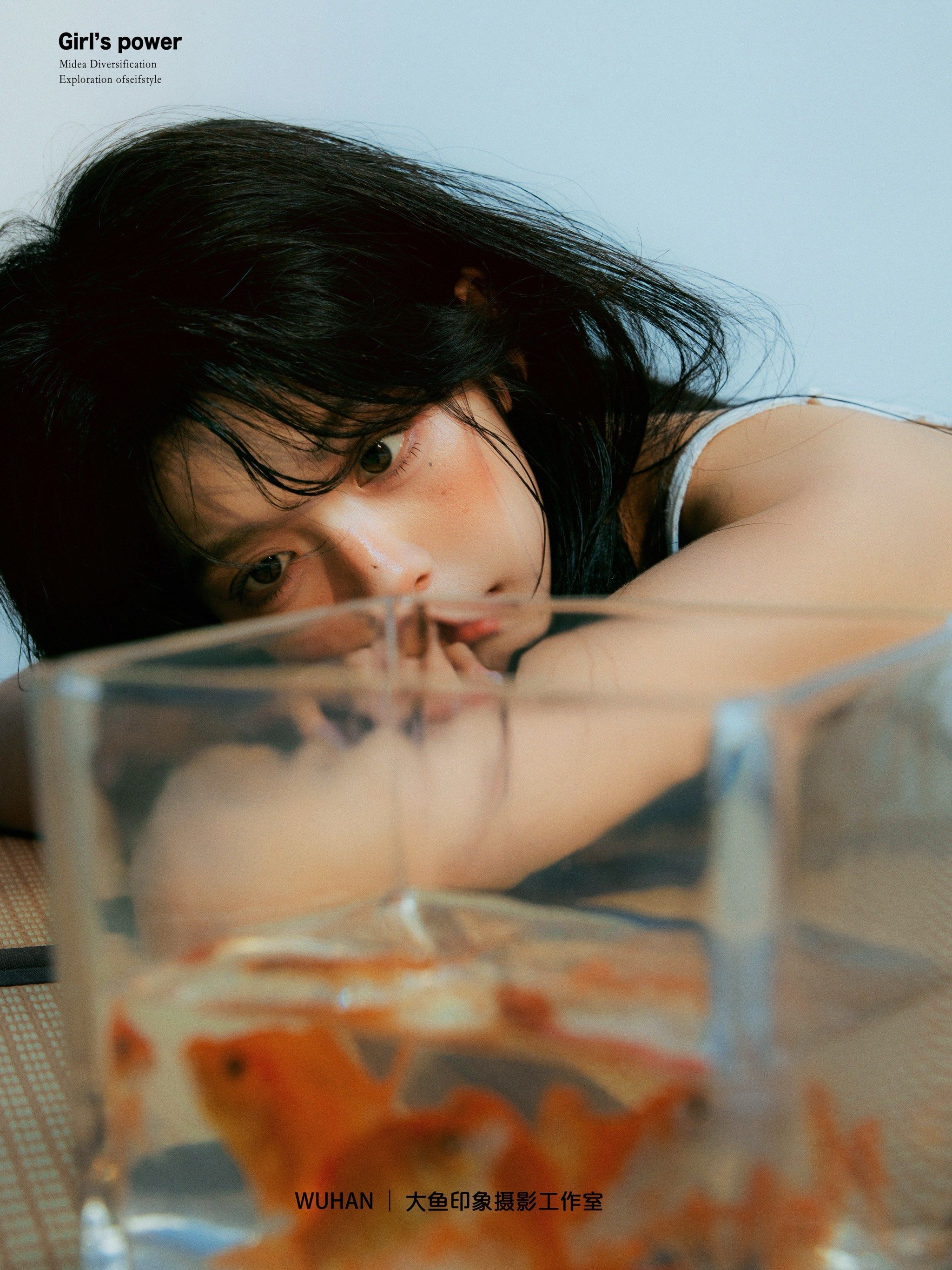 日杂金鱼少女写真