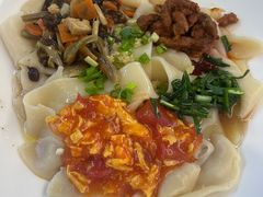 番茄鸡蛋biangbiang面-姑娘手·陕西手工面·肉夹馍(象峰店)