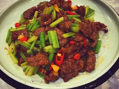 小炒黄牛肉-雅和生态渔庄·宜城锅巴饭(龙灵山公园店)