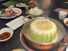-得意咚瓜·顺德鱼生·冬瓜火锅(深圳首店)