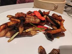 黑鸡枞炒鳗鱼柳-狮王府淮扬菜(新街口友谊店)