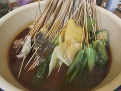 -拈签一笑黄牛肉辣卤串串