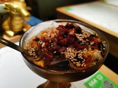 黑糖蔓越莓冰冰粉-百春原湖南牛肉粉(百联世纪店)