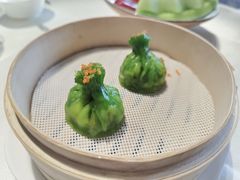 蟹肉菠菜鲜虾饺-皇朝会.经典传统粤菜(外滩店)