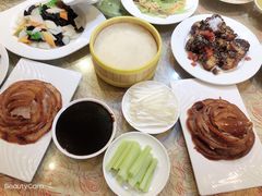 烤鸭皮炒藕片-烤肉宛饭庄(南礼士路店)