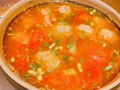 番茄圆子汤-六合居·明厨亮灶餐厅(成双大道店)