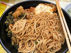辣肉咸菜拌面-小无锡面馆