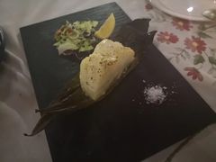 法国银鳕鱼配时蔬柠檬橄榄油海盐-花·fleur古董西餐厅(西城夜未央店)