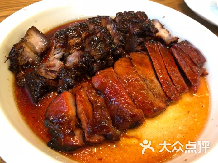 文泉记澳门茶餐厅(仙林金鹰店)叉烧双拼图片 - 第7张