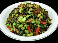 卜雪菜炒毛豆-湖南人家·家传湖南菜(水围店)