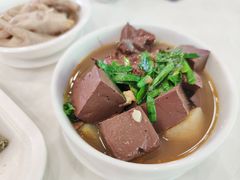 韭菜萝卜浸猪红-金河半岛园林酒家(金融城店)