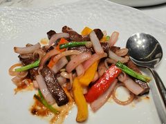 杏鲍菇雪花牛肉粒-宴昆山·私房菜(春晖店)