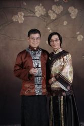 -时光纪亲子全家福照相馆(静安店母女写真父母纪念照)
