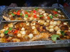 宫保鸡丁烤鱼（清江鱼/斤）-锦尚阁烤鱼(望京新荟城店)