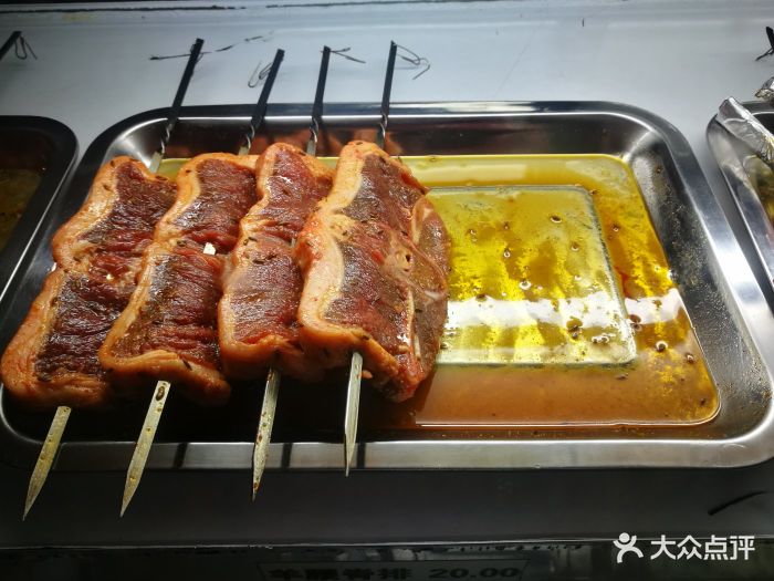 其乐焖烤羊肉串(时代天街店)羊腰脊排图片 - 第5张