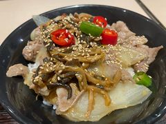 生姜烧肉菌菇饭-吉野家(上海美罗城店)