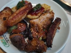 -绿岛港轩海鲜烤肉涮锅自助餐厅