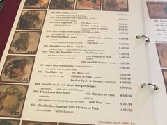 菜单-Old House Restaurant