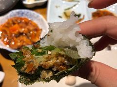 三文鱼皮手卷-和彩放题餐厅(酒仙桥店)
