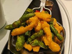 椒盐双色蘑菇-花开餐厅(环湖中路店)